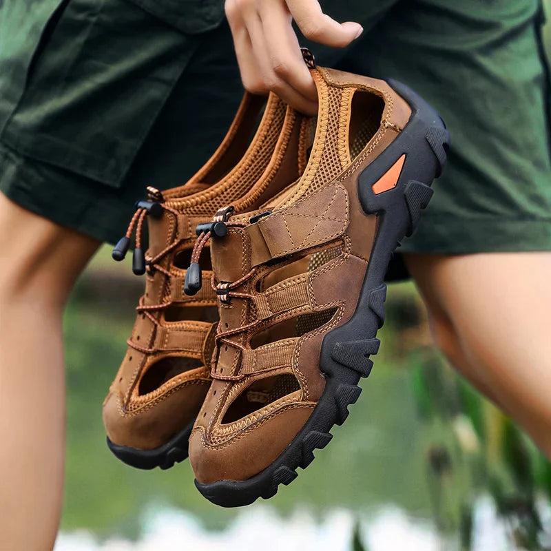 Montevi™ Genuine Leather Sandals
