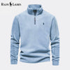 RL Prestige Cable-Knit Wool Knit Sweater